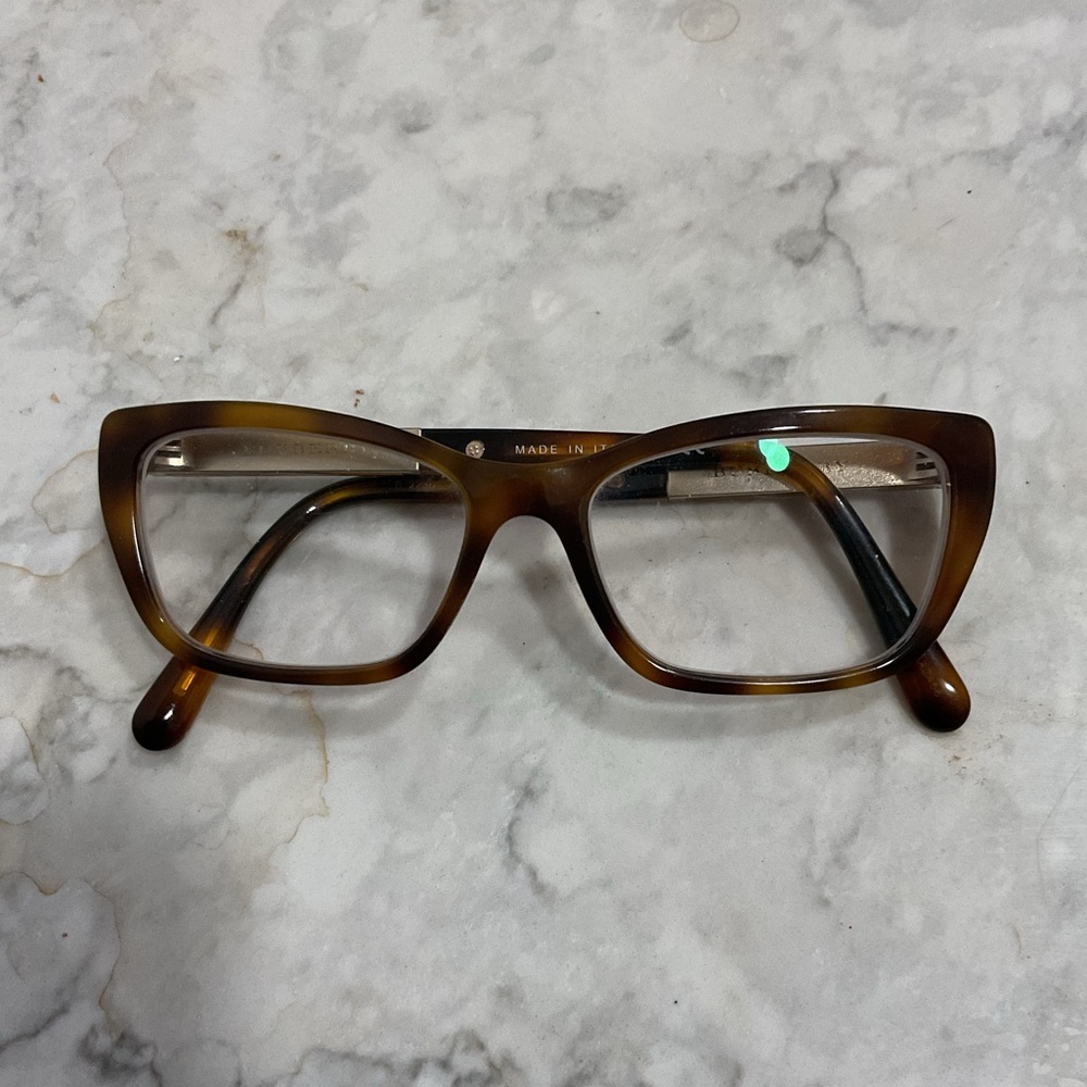 Burberry Vintage Women’s/Girls Signature Brown Tortoise Eye Glasses Eyeglasses